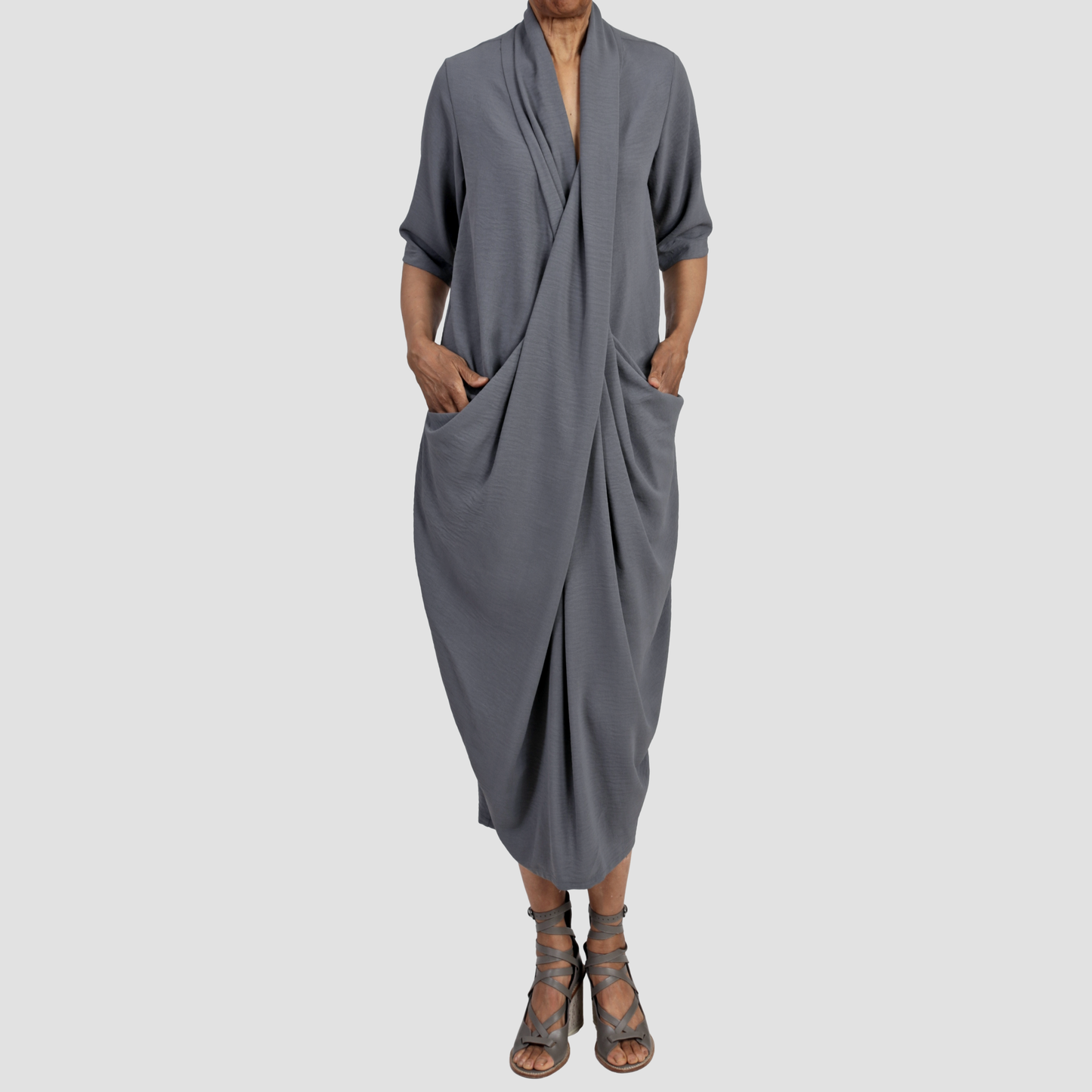 LIRI TWIST DRESS Quarry