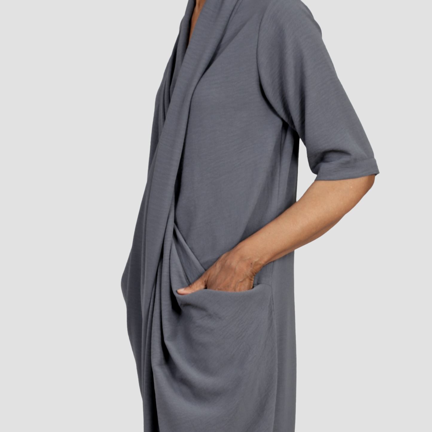 LIRI TWIST DRESS Quarry