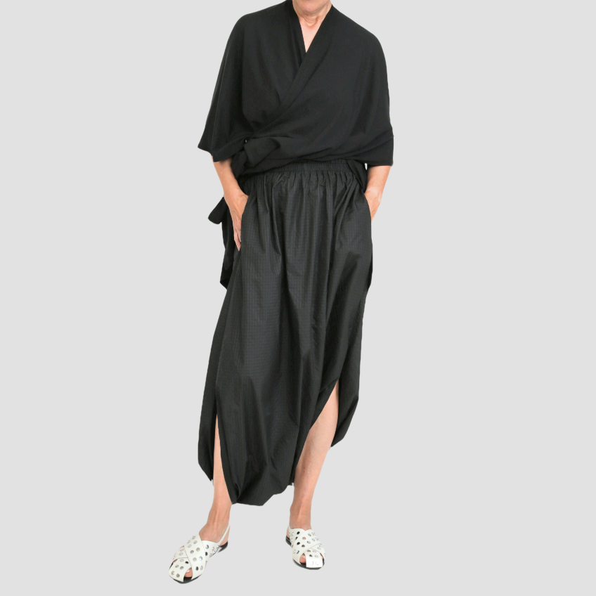 MICKEY LOOP SKIRT Black/Black