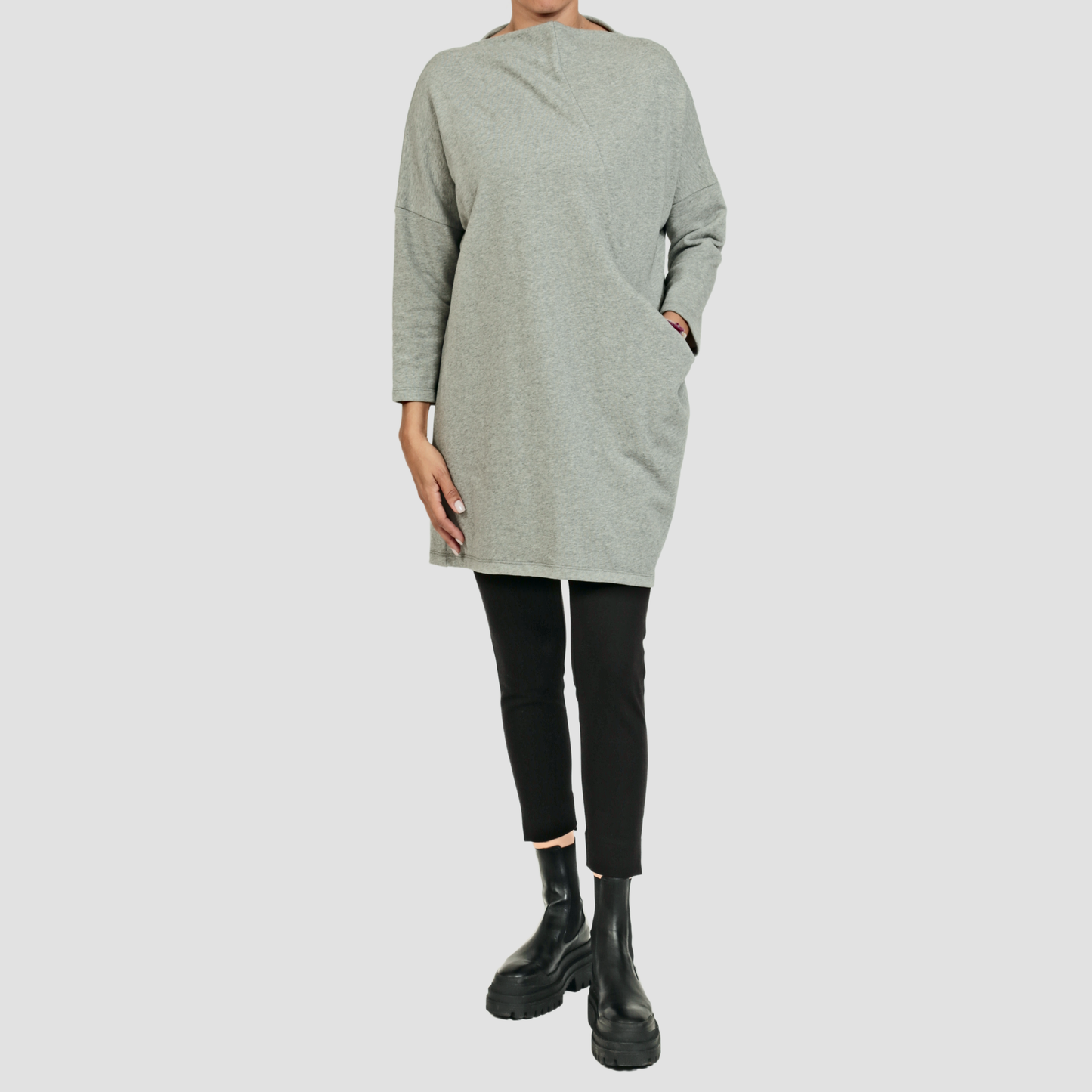 SLOANE OBEDIAH TUNIC - Grey Mix