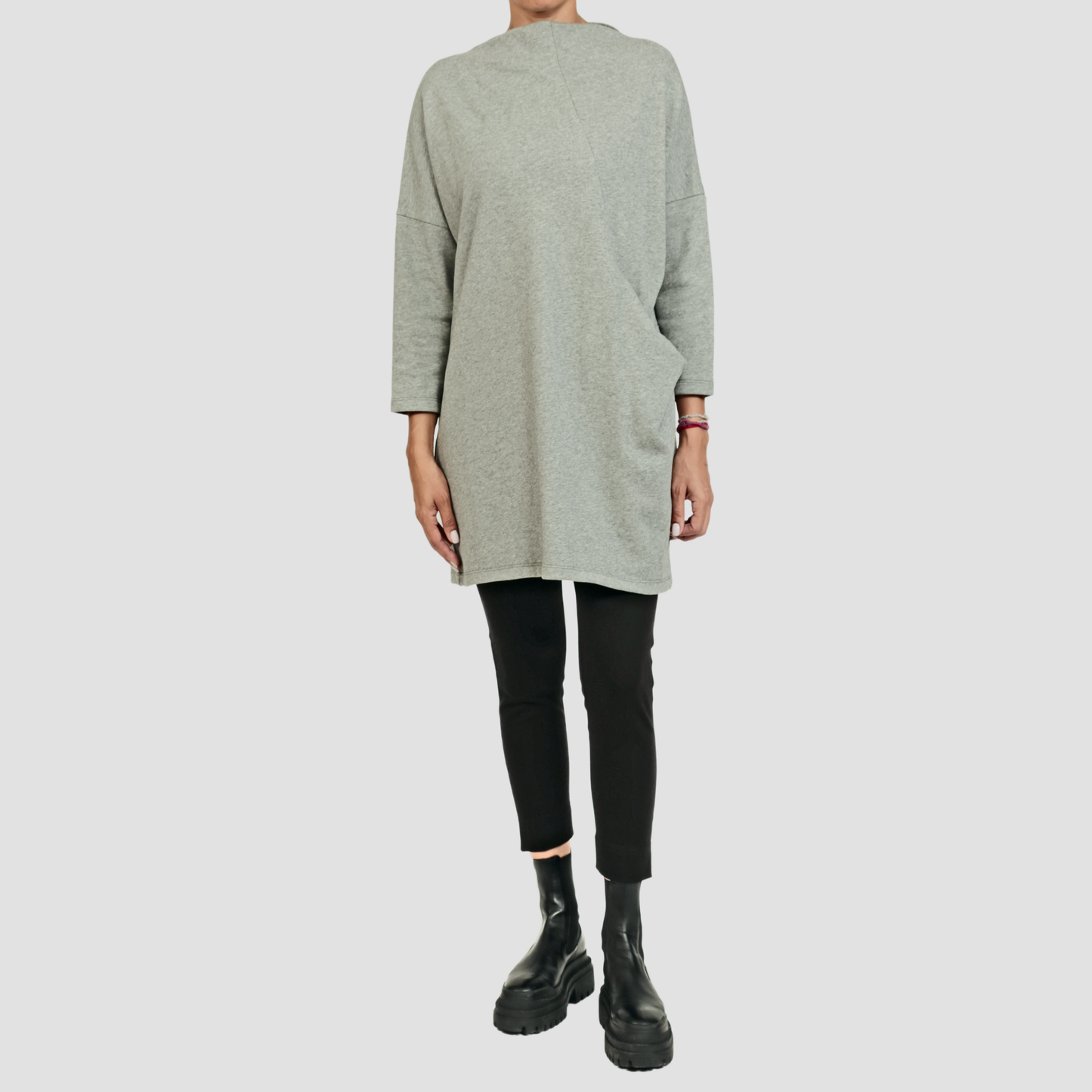 SLOANE OBEDIAH TUNIC - Grey Mix