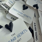 THOUSAND HEARTS - Black/Black (limited edition)