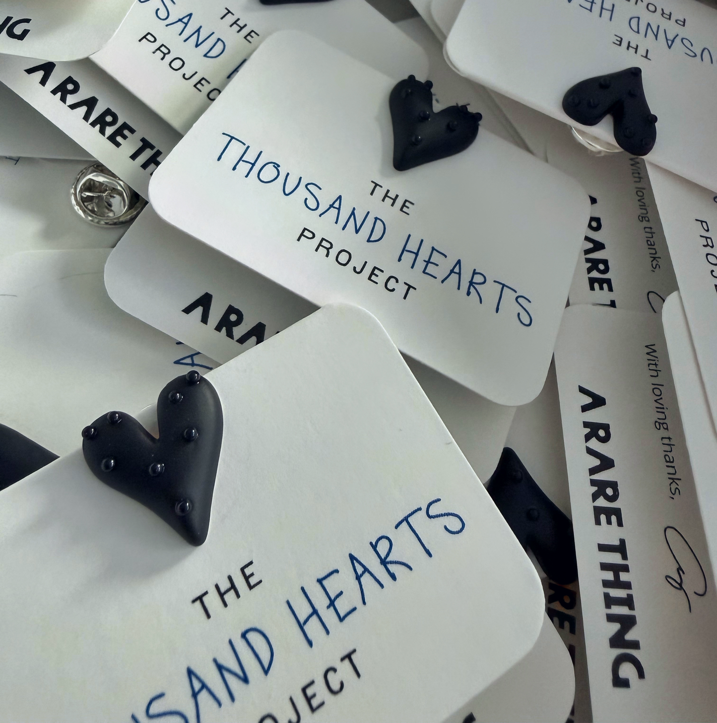 THOUSAND HEARTS - Black/Black (limited edition)