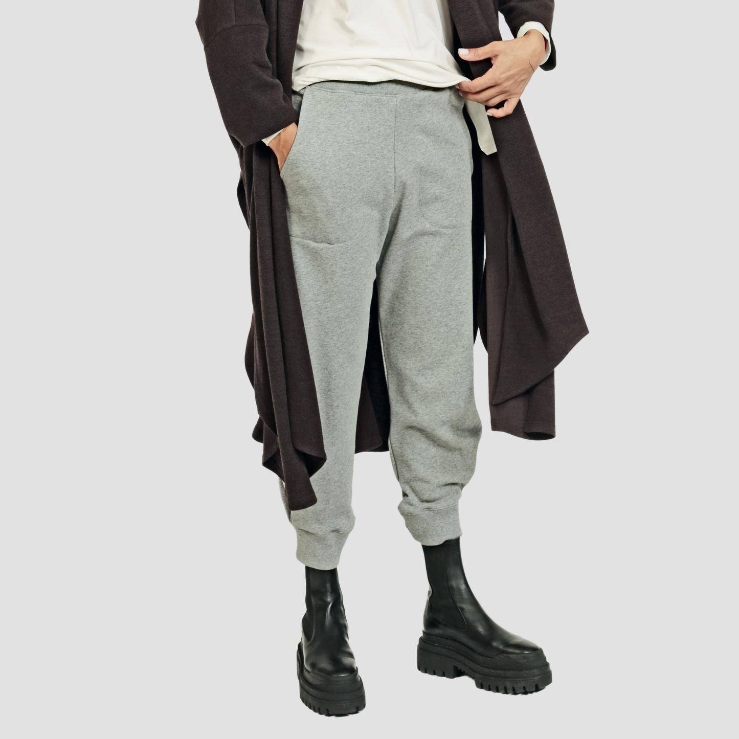 SLOANE SAMSON PANT - Grey Mix