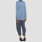 SIMON POPPY ROLLNECK Blue Mix