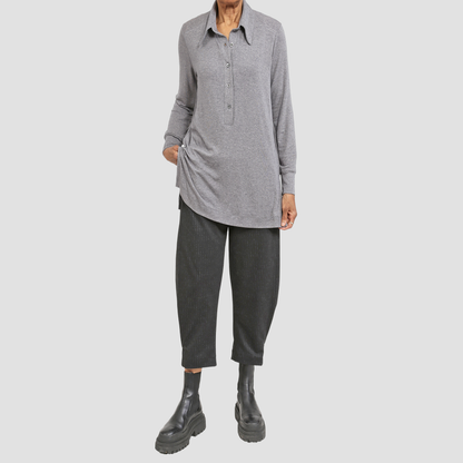 SIMON ARCHER POLO Grey Mix