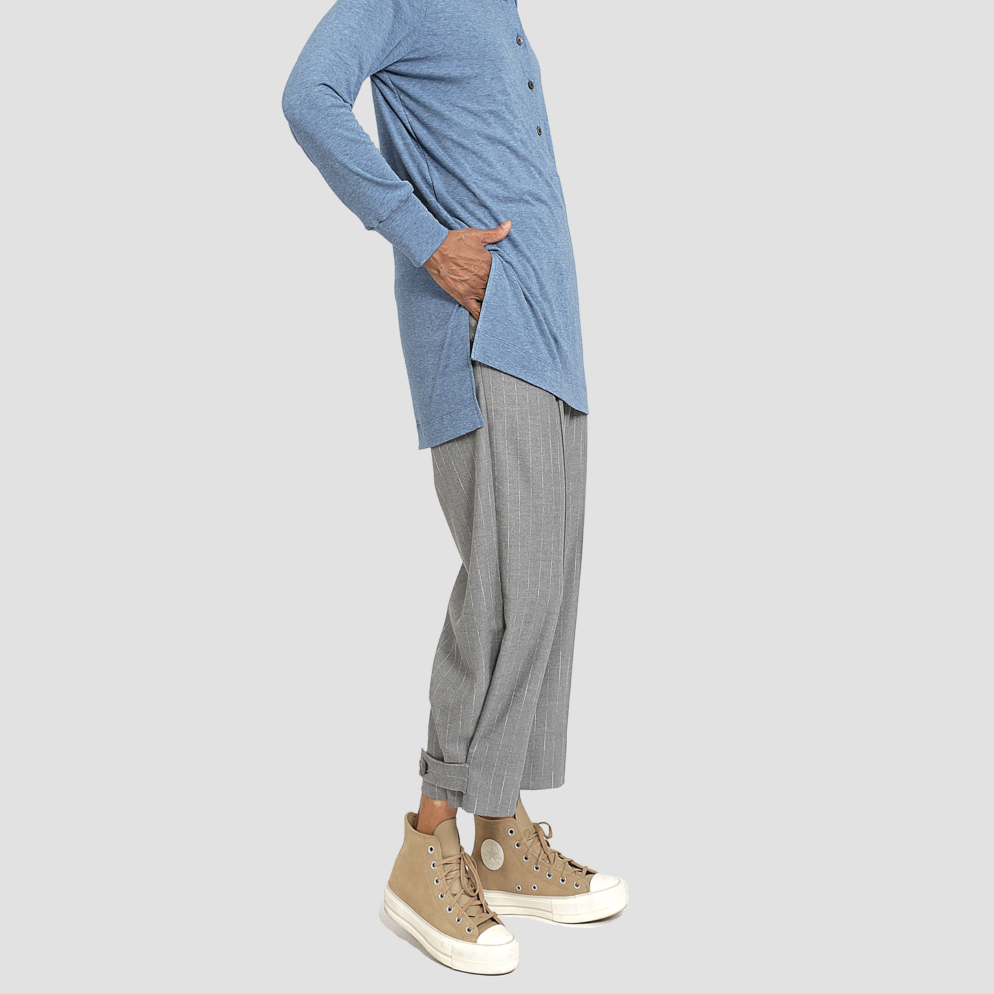 CAMPAIGN MORRIS PANT Grey Marl