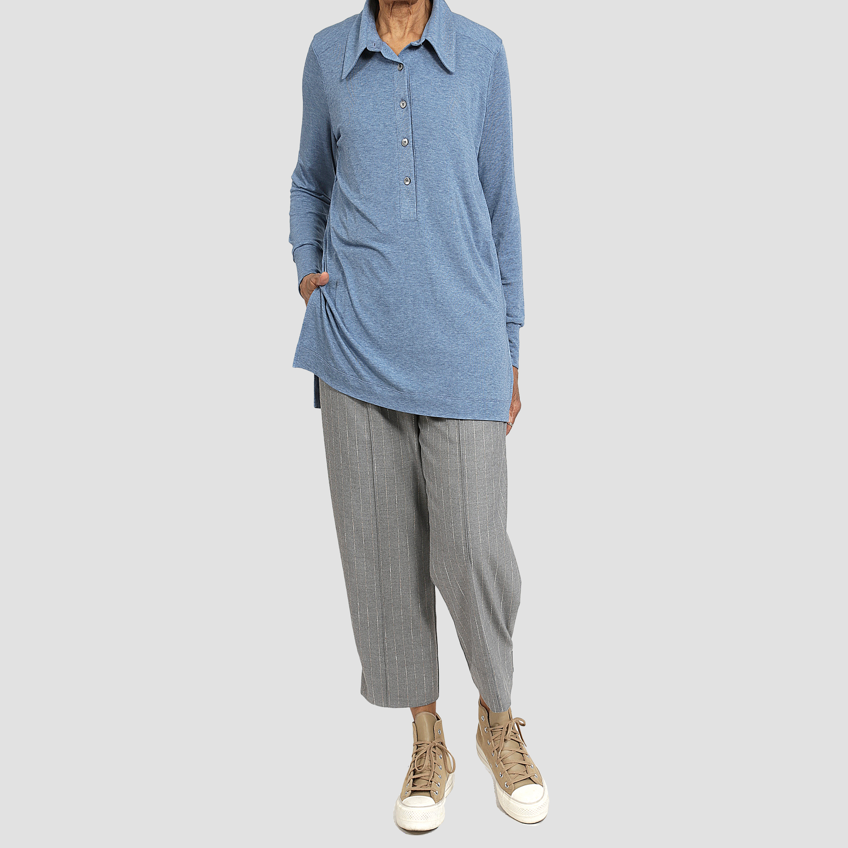 CAMPAIGN MORRIS PANT Grey Marl