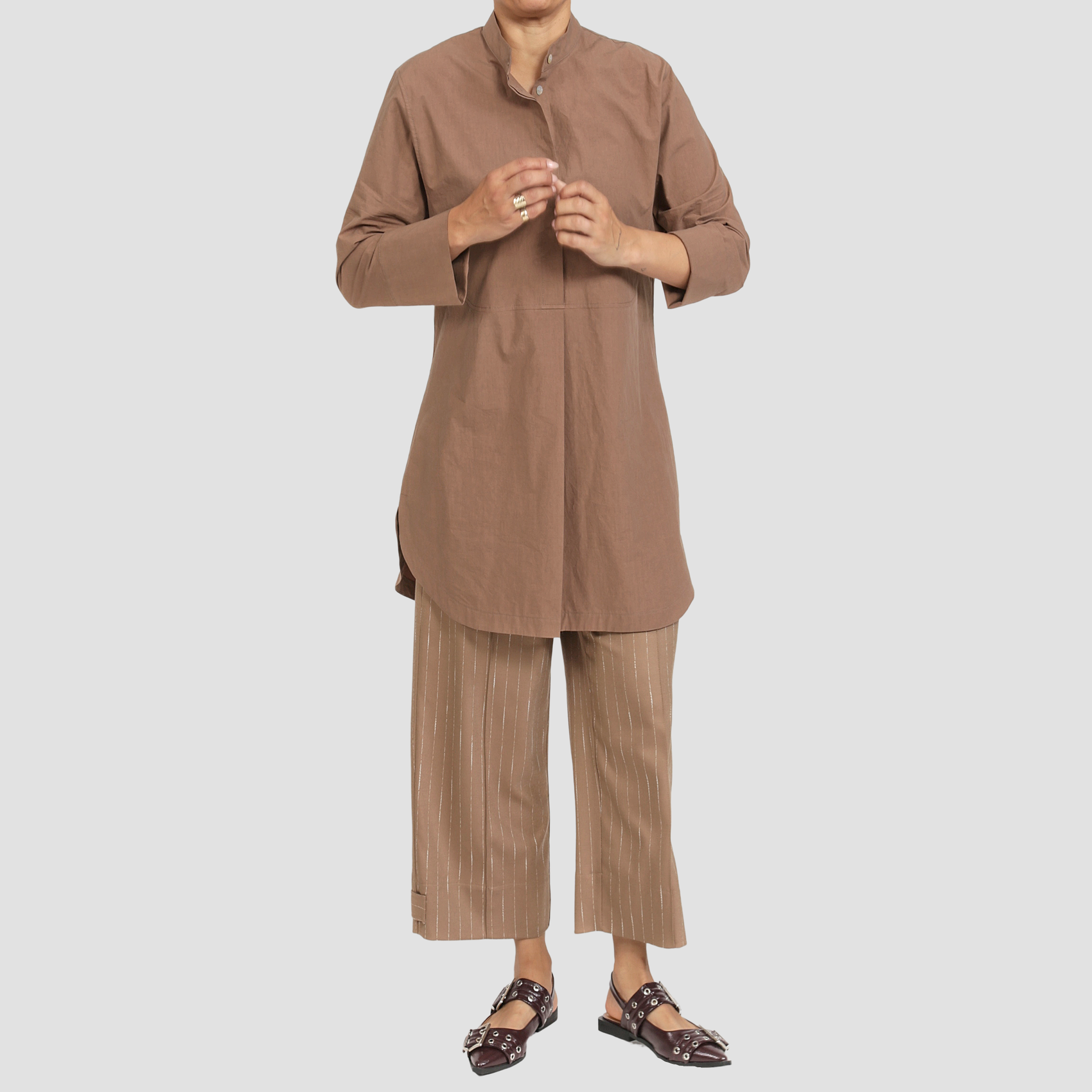 NASH BELLAMIE BLOUSE Mousse
