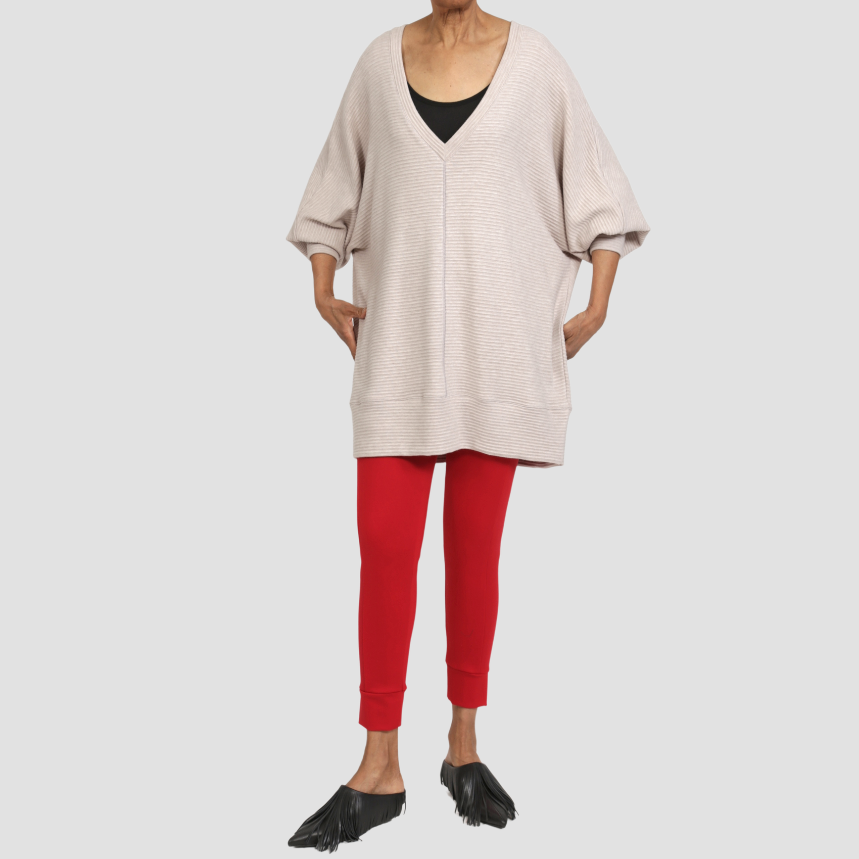 MORGAN MELEE PULLOVER Oatmeal
