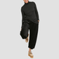 SIMON POPPY ROLLNECK Black