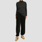 SIMON POPPY ROLLNECK Black