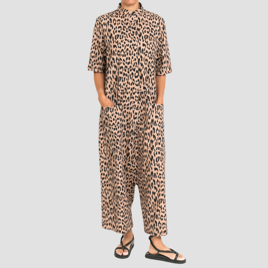 CHARLIE UMI JUMPSUIT Leopard