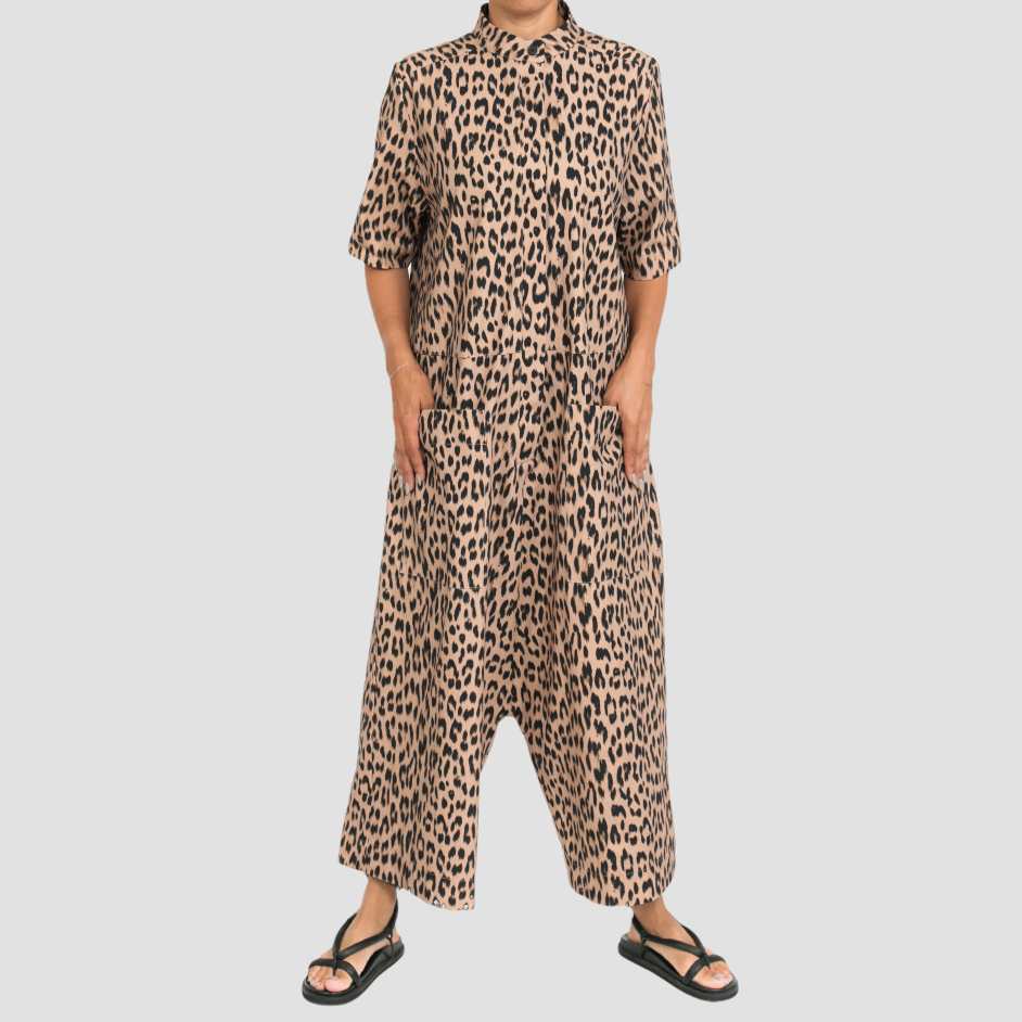 CHARLIE UMI JUMPSUIT Leopard
