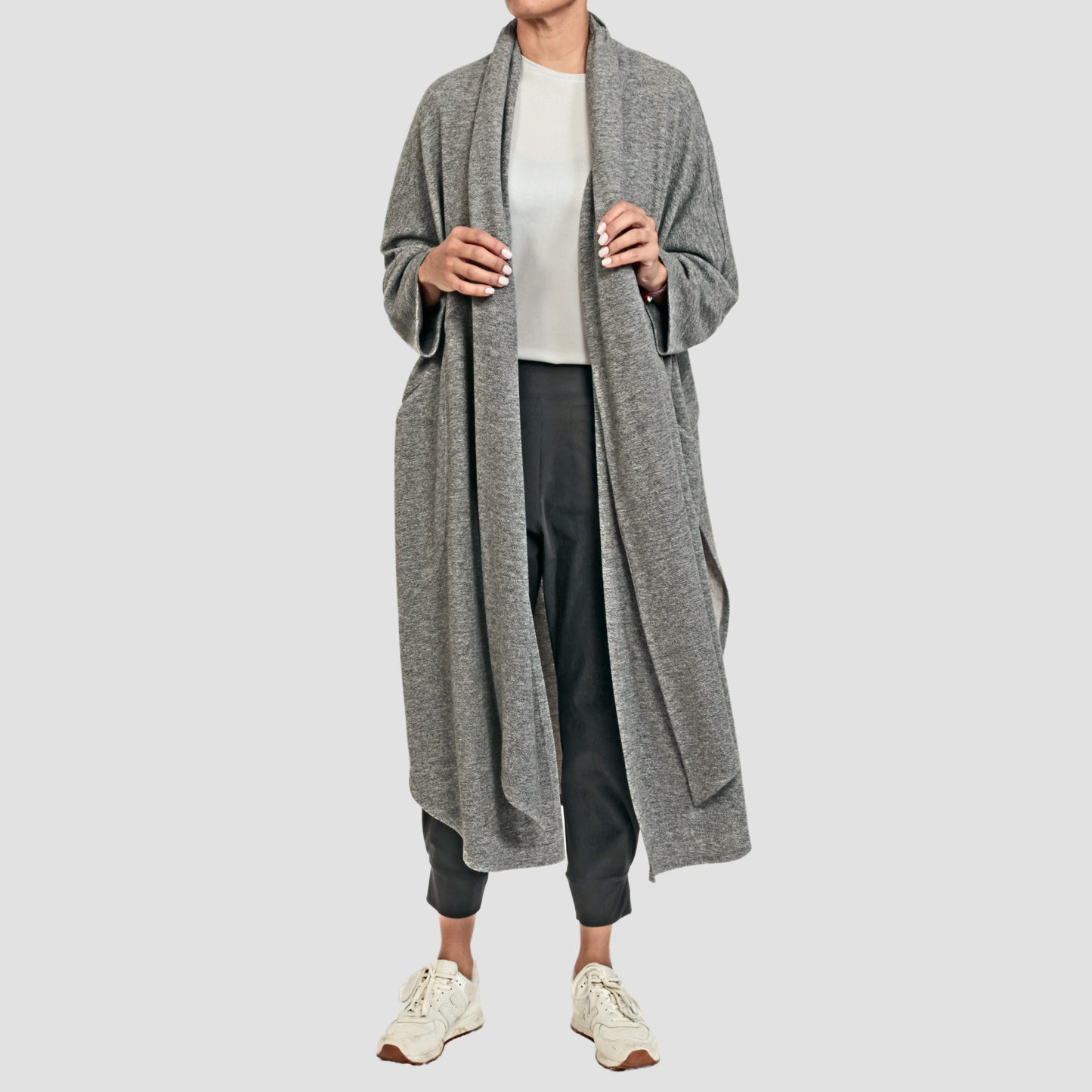 MASON KANAI CARDI - Grey Mix